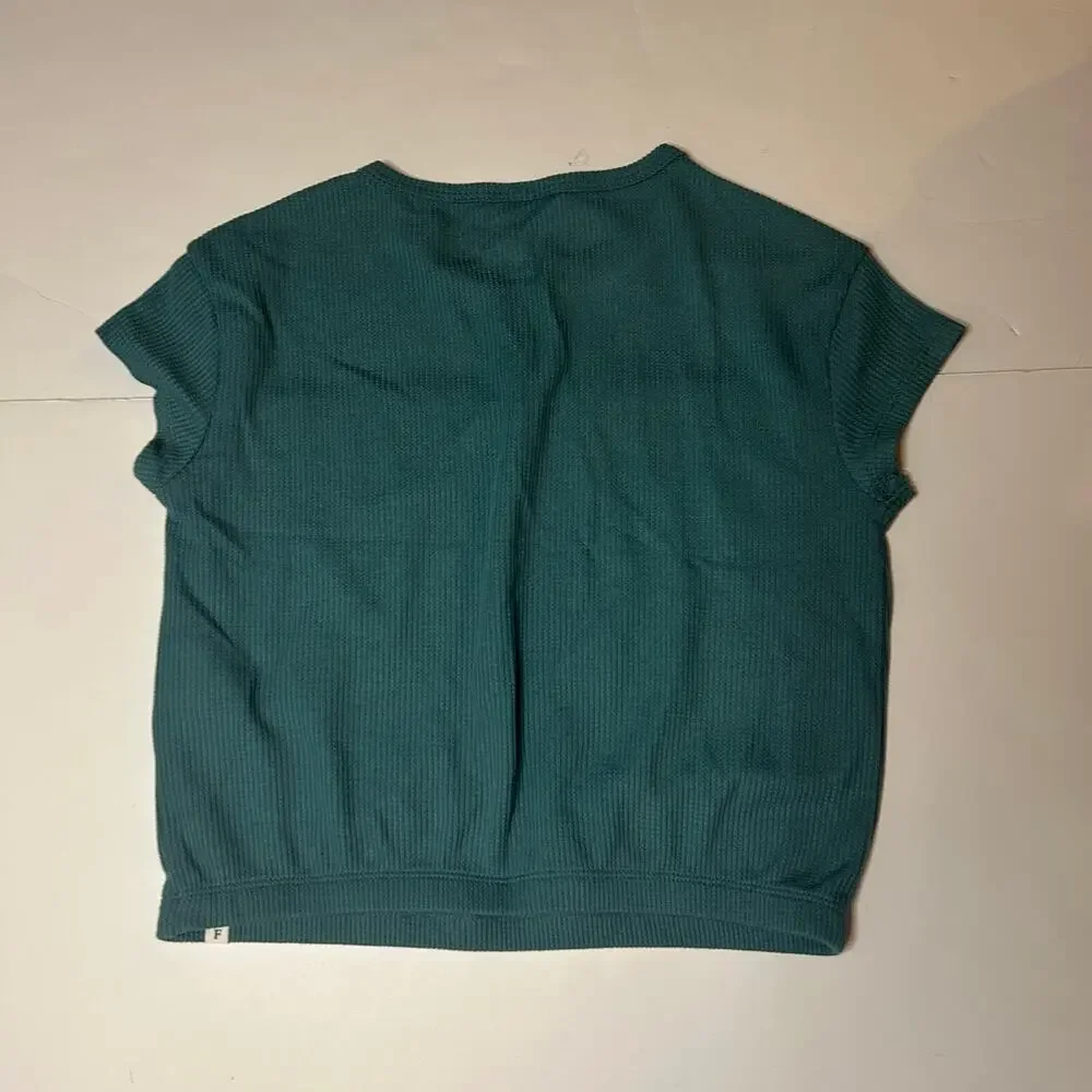 NWT Abercrombie Kids Waffle Knit Top 9-10Y